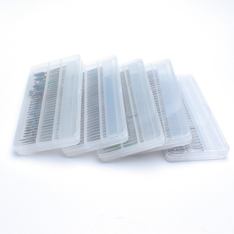 30 vnt./rinkinys nagų grąžtai Rainbow frezavimo pjaustytuvai manikiūrui pedikiūro mašinėlės dildės gelis šalinantis atplaišas nagų dailės įrankiai priedai