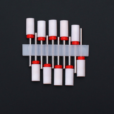 10pc/Set Glodalo Keramičke burgije za nokte Komplet električnih turpija za manikuru Uklanjanje zanoktica Alati za gel lak Pribor