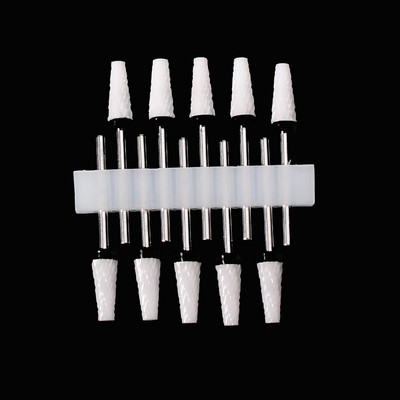 10pc/Set Glodalo Keramičke burgije za nokte Komplet električnih turpija za manikuru Uklanjanje zanoktica Alati za gel lak Pribor