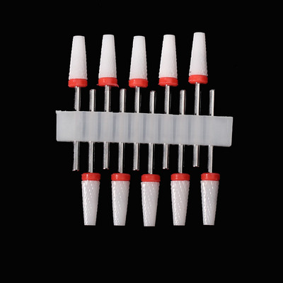 10pc/Set Glodalo Keramičke burgije za nokte Komplet električnih turpija za manikuru Uklanjanje zanoktica Alati za gel lak Pribor