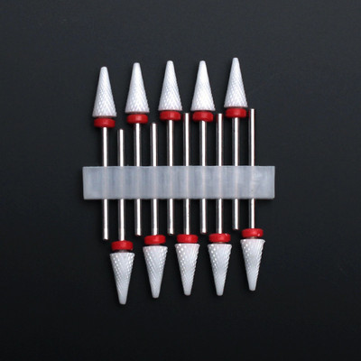 10pc/Set Glodalo Keramičke burgije za nokte Komplet električnih turpija za manikuru Uklanjanje zanoktica Alati za gel lak Pribor