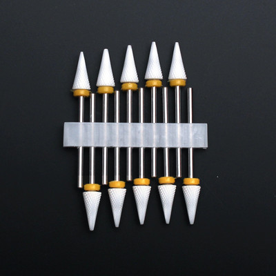 10pc/Set Glodalo Keramičke burgije za nokte Komplet električnih turpija za manikuru Uklanjanje zanoktica Alati za gel lak Pribor