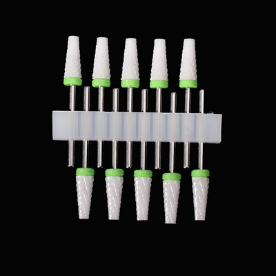 10pc/Set Glodalo Keramičke burgije za nokte Komplet električnih turpija za manikuru Uklanjanje zanoktica Alati za gel lak Pribor