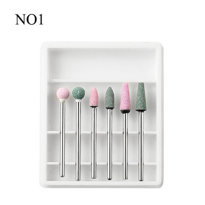 9 tipo deimantinio korundo nagų gręžimo rinkinys manikiūro frezavimo staklės elektrinis pedikiūro staklės antgalis odelių šalinimo įrankio priedai