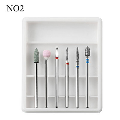 9 tipo deimantinio korundo nagų gręžimo rinkinys manikiūro frezavimo staklės elektrinis pedikiūro staklės antgalis odelių šalinimo įrankio priedai