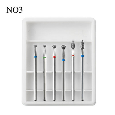 9 tipo deimantinio korundo nagų gręžimo rinkinys manikiūro frezavimo staklės elektrinis pedikiūro staklės antgalis odelių šalinimo įrankio priedai