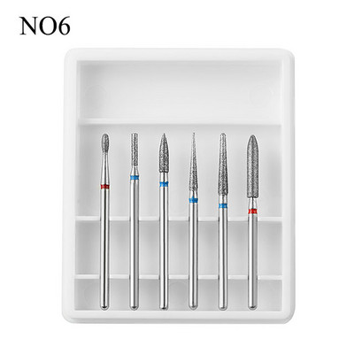 9 tipo deimantinio korundo nagų gręžimo rinkinys manikiūro frezavimo staklės elektrinis pedikiūro staklės antgalis odelių šalinimo įrankio priedai