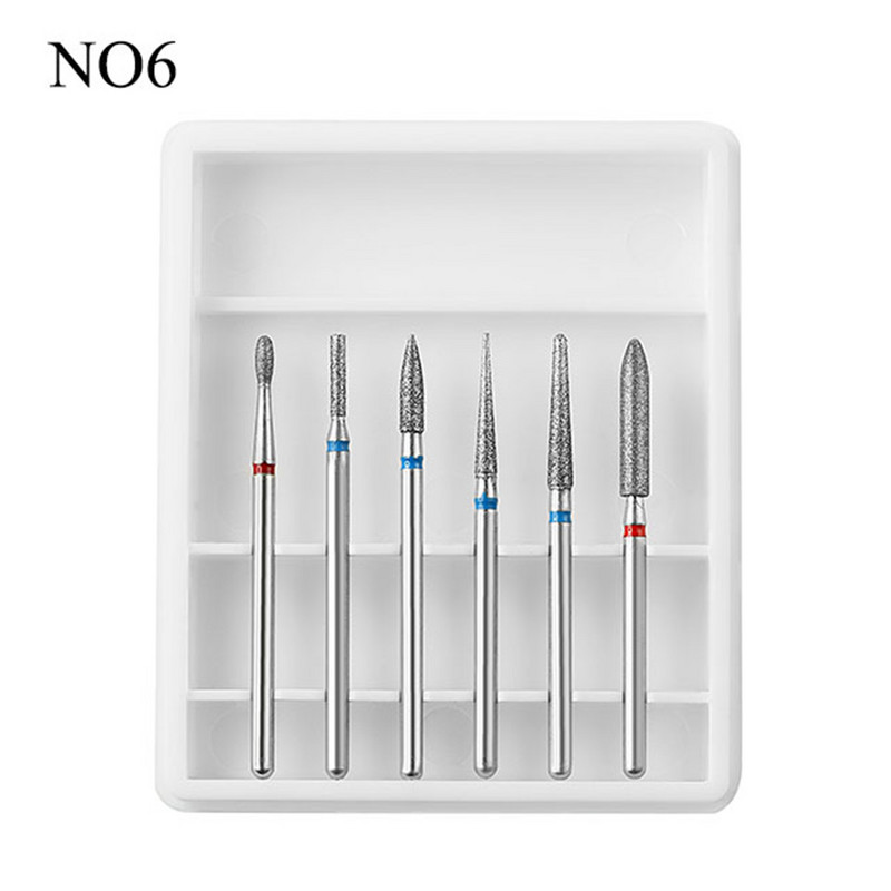 9 tipo deimantinio korundo nagų gręžimo rinkinys manikiūro frezavimo staklės elektrinis pedikiūro staklės antgalis odelių šalinimo įrankio priedai