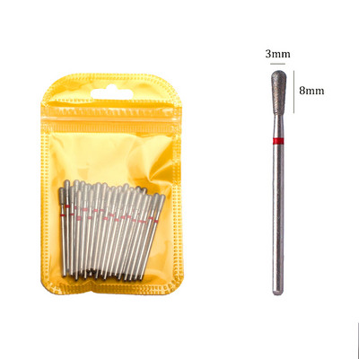 30 vnt nagų grąžtų rinkinys Frezavimo pjaustytuvai manikiūrui, pedikiūro mašinėlės dildės, gelis šalinamos atplaišos nagų dailės įrankiai, priedai