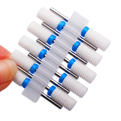 10 vnt karbido manikiūro pjaustytuvų rinkinys nagų grąžtai, gelio lako valiklis, pjoviklis Keraminės braškės nagams elektrinės dildės įrankiai