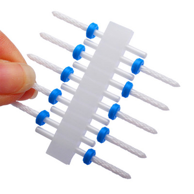 10 vnt karbido manikiūro pjaustytuvų rinkinys nagų grąžtai, gelio lako valiklis, pjoviklis Keraminės braškės nagams elektrinės dildės įrankiai