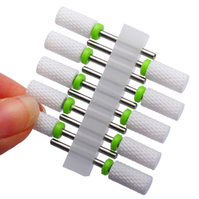 10 vnt karbido manikiūro pjaustytuvų rinkinys nagų grąžtai, gelio lako valiklis, pjoviklis Keraminės braškės nagams elektrinės dildės įrankiai