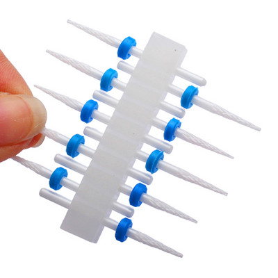 10 vnt karbido manikiūro pjaustytuvų rinkinys nagų grąžtai, gelio lako valiklis, pjoviklis Keraminės braškės nagams elektrinės dildės įrankiai