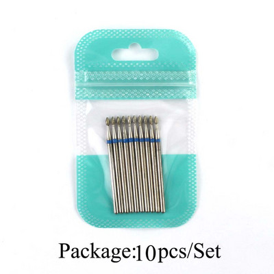 Set glodala od 10 komada Dijamantni kamen Električne bušilice za manikuru Bušilice za nokte Čišćenje zanoktica Dodaci za brušenje Oprema za izradu noktiju