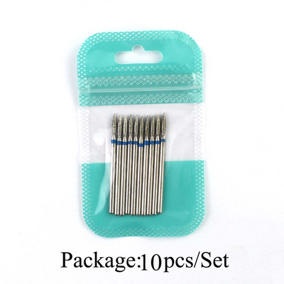 Set glodala od 10 komada Dijamantni kamen Električne bušilice za manikuru Bušilice za nokte Čišćenje zanoktica Dodaci za brušenje Oprema za izradu noktiju