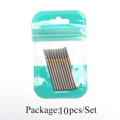 Set glodala od 10 komada Dijamantni kamen Električne bušilice za manikuru Bušilice za nokte Čišćenje zanoktica Dodaci za brušenje Oprema za izradu noktiju