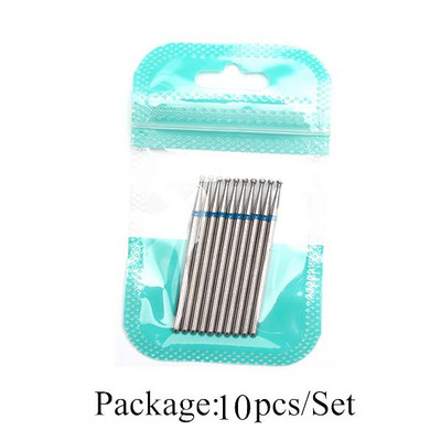 Set glodala od 10 komada Dijamantni kamen Električne bušilice za manikuru Bušilice za nokte Čišćenje zanoktica Dodaci za brušenje Oprema za izradu noktiju