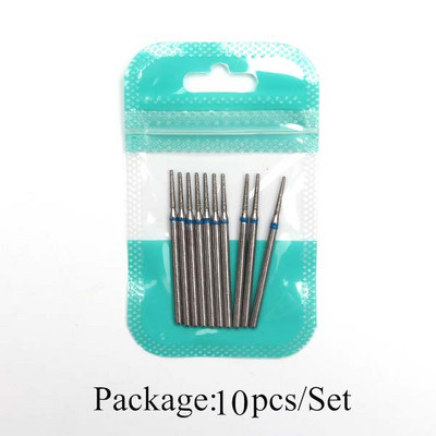 Set glodala od 10 komada Dijamantni kamen Električne bušilice za manikuru Bušilice za nokte Čišćenje zanoktica Dodaci za brušenje Oprema za izradu noktiju