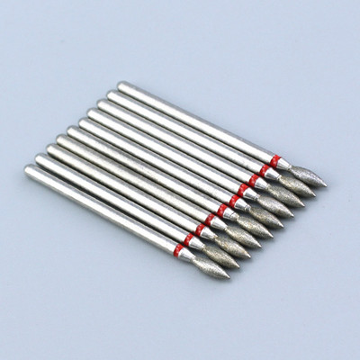 Set glodala od 10 komada Dijamantni kamen Električne bušilice za manikuru Bušilice za nokte Čišćenje zanoktica Dodaci za brušenje Oprema za izradu noktiju