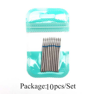 Set glodala od 10 komada Dijamantni kamen Električne bušilice za manikuru Bušilice za nokte Čišćenje zanoktica Dodaci za brušenje Oprema za izradu noktiju