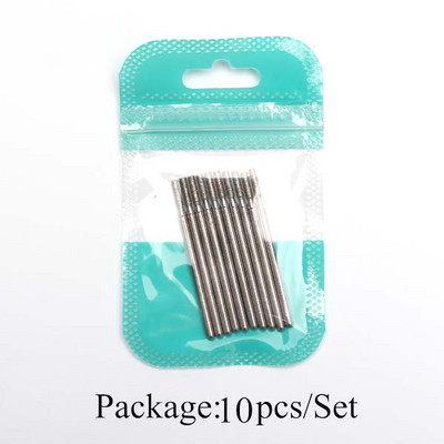 Set glodala od 10 komada Dijamantni kamen Električne bušilice za manikuru Bušilice za nokte Čišćenje zanoktica Dodaci za brušenje Oprema za izradu noktiju