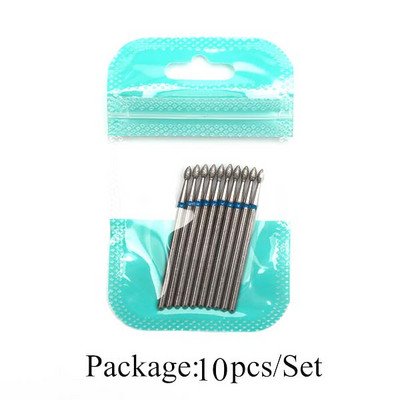 Set glodala od 10 komada Dijamantni kamen Električne bušilice za manikuru Bušilice za nokte Čišćenje zanoktica Dodaci za brušenje Oprema za izradu noktiju