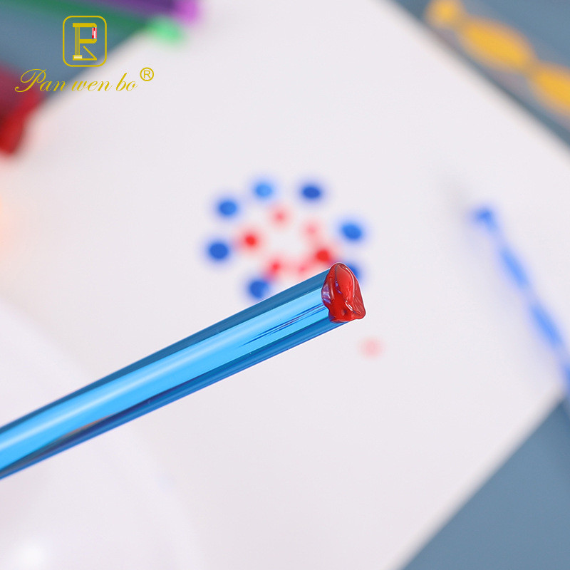 8 vnt Taškų dažymo rašiklis akrilo strypai Mandalų taškavimo įrankis tapybos trafaretai šablonas uola susuktas modeliavimo rašiklis reljefinis rankdarbių rašiklis