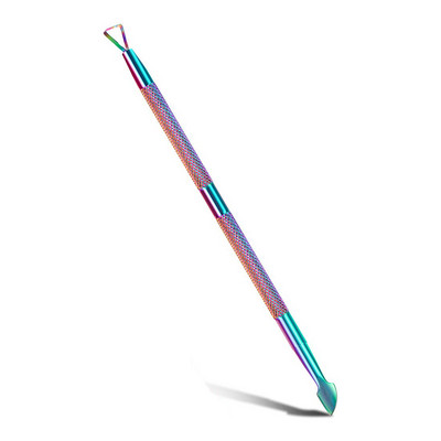 Set de împingere a cuticulelor cu lingură de metal pentru lac de gel pentru manichiură, împingere pentru îndepărtarea pielii moarte, dispozitiv de tuns, dispozitiv pentru îndepărtarea unghiilor, accesorii pentru instrumente pentru arta unghiilor