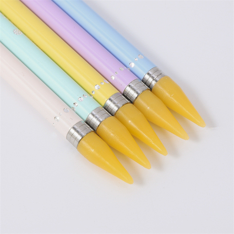 Dijamantni vez Bušilica s dvostrukom glavom Olovka za slikanje Točkasta olovka Nail Art Birač kamenčića Voštana olovka Alat za kristalnu dršku