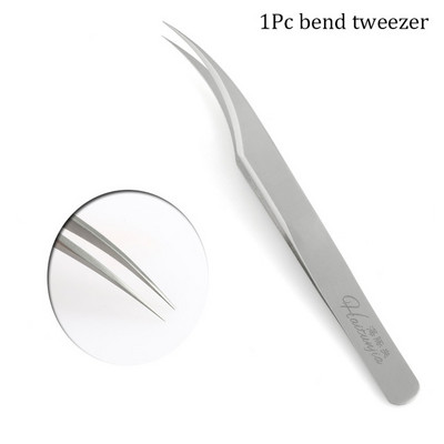 1σετ Nail Art Tools Ανοξείδωτα τσιμπιδάκια Αντιστατική ηλεκτρολυτική Μη μαγνητική τσιμπίδα