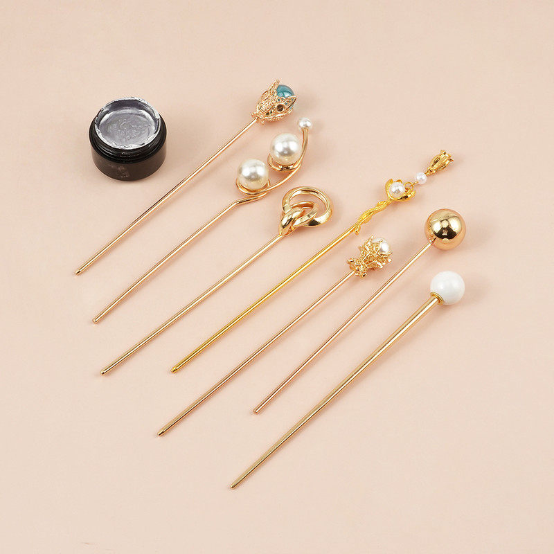 1 vnt. Nauji kiniško stiliaus manikiūro klijų lazdelės maišymo strypų pudra Skysti UV gelio maišymo mišri įrankiai Profesionalūs nagų dailės įrankiai