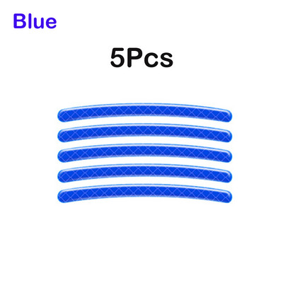 5/10/20/40 бр. Стикер на главината на колелото на автомобила Светлоотразителна лента за мотоциклети Автомобил Нощно шофиране Безопасност Светещ универсален стикер