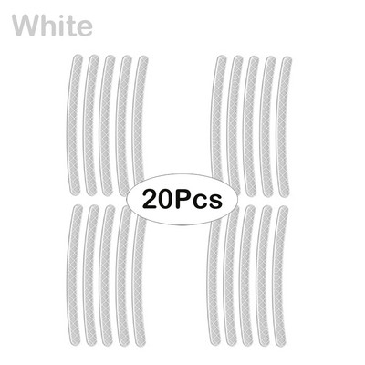 5/10/20/40 бр. Стикер на главината на колелото на автомобила Светлоотразителна лента за мотоциклети Автомобил Нощно шофиране Безопасност Светещ универсален стикер