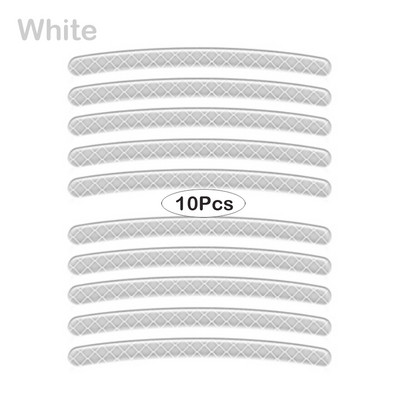 5/10/20/40 бр. Стикер на главината на колелото на автомобила Светлоотразителна лента за мотоциклети Автомобил Нощно шофиране Безопасност Светещ универсален стикер