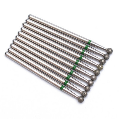 10pc/Set Dijamantno svrdlo za nokte Električna glodala za pedikuru Turpije za manikuru Alat za brušenje zanoktica Dodaci za nokte