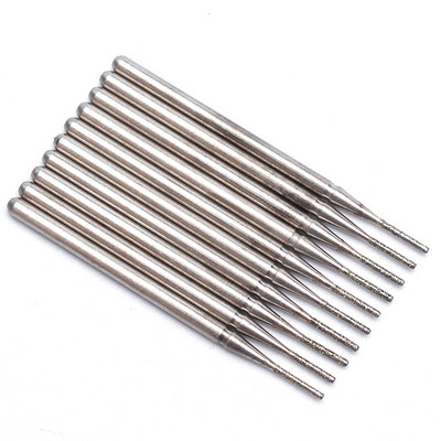 10pc/Set Dijamantno svrdlo za nokte Električna glodala za pedikuru Turpije za manikuru Alat za brušenje zanoktica Dodaci za nokte