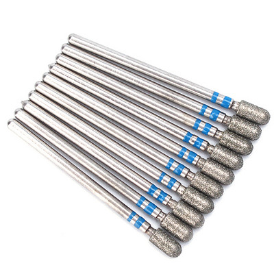 10pc/Set Dijamantno svrdlo za nokte Električna glodala za pedikuru Turpije za manikuru Alat za brušenje zanoktica Dodaci za nokte