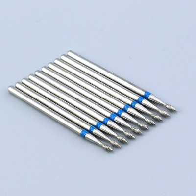 10pc/Set Dijamantno svrdlo za nokte Električna glodala za pedikuru Turpije za manikuru Alat za brušenje zanoktica Dodaci za nokte