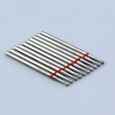 10pc/Set Dijamantno svrdlo za nokte Električna glodala za pedikuru Turpije za manikuru Alat za brušenje zanoktica Dodaci za nokte