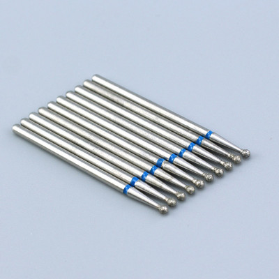 10pc/Set Dijamantno svrdlo za nokte Električna glodala za pedikuru Turpije za manikuru Alat za brušenje zanoktica Dodaci za nokte