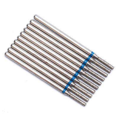 10pc/Set Dijamantno svrdlo za nokte Električna glodala za pedikuru Turpije za manikuru Alat za brušenje zanoktica Dodaci za nokte