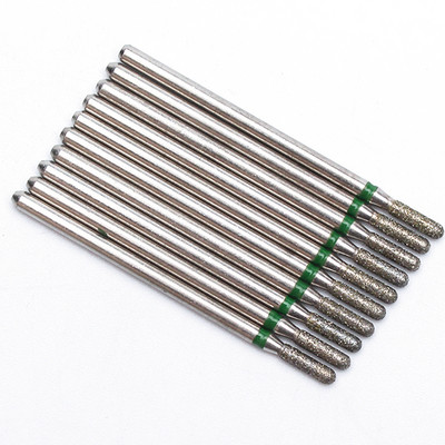 10pc/Set Dijamantno svrdlo za nokte Električna glodala za pedikuru Turpije za manikuru Alat za brušenje zanoktica Dodaci za nokte