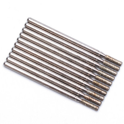 10pc/Set Dijamantno svrdlo za nokte Električna glodala za pedikuru Turpije za manikuru Alat za brušenje zanoktica Dodaci za nokte