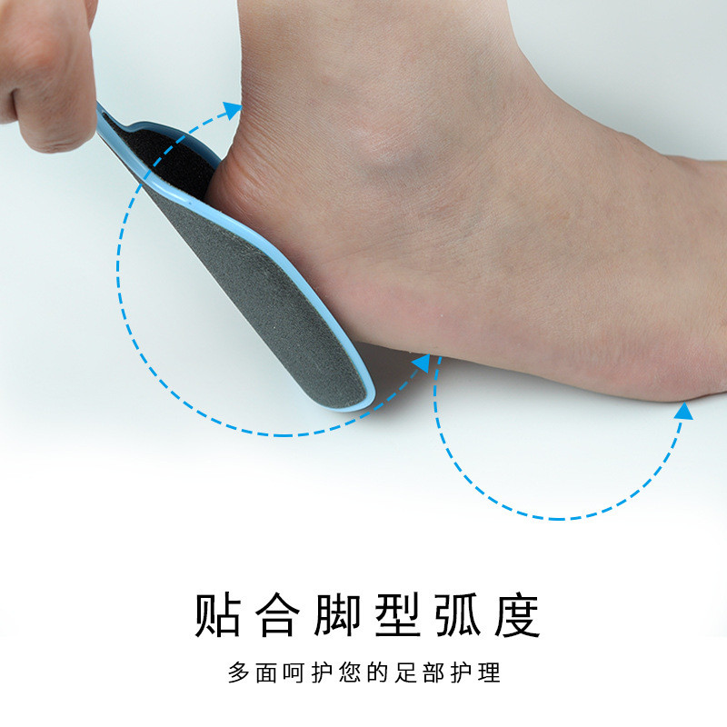 Foot Rasp File Callus Scrubber pedikűr eltávolító sarok szerszám Skin Dead hámlasztó kaparó kefe reszelő csiszoló súroló kő láb