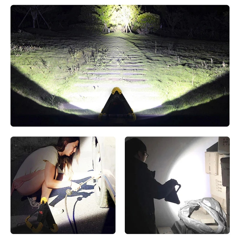 Τριγωνικό φως εργασίας LED αυτοκινήτου Οδική ασφάλεια Ανακλαστική πινακίδα έκτακτης ανάγκης Φωτιστικό συναγερμού βλάβης Φορητό Αξεσουάρ αυτοκινήτου που αναβοσβήνει