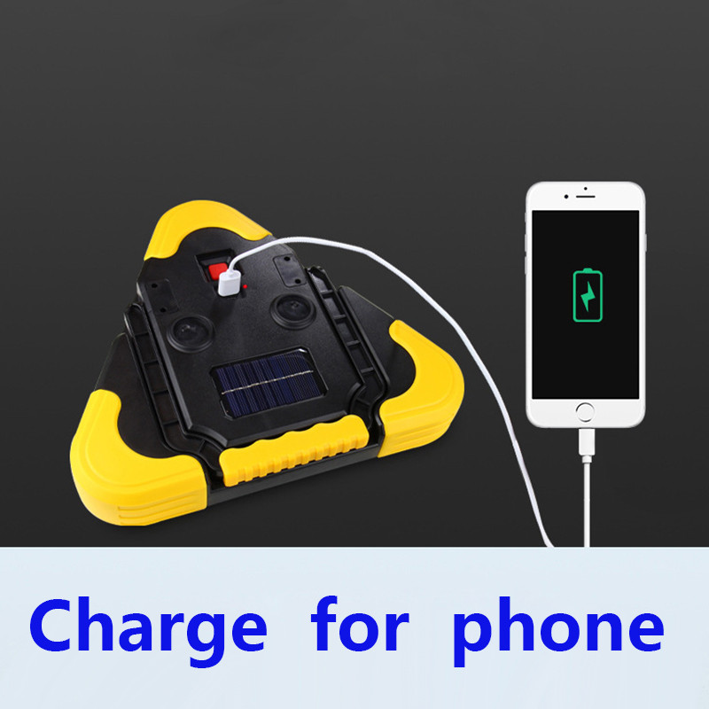 Τριγωνικό φως εργασίας LED αυτοκινήτου Οδική ασφάλεια Ανακλαστική πινακίδα έκτακτης ανάγκης Φωτιστικό συναγερμού βλάβης Φορητό Αξεσουάρ αυτοκινήτου που αναβοσβήνει