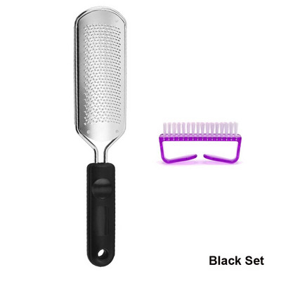 Pedikura Alati za njegu stopala Turpija za stopala Rašpice za žuljeve Setovi za uklanjanje kože mrtvih stopala Od nehrđajućeg čelika, profesionalni, bez četke