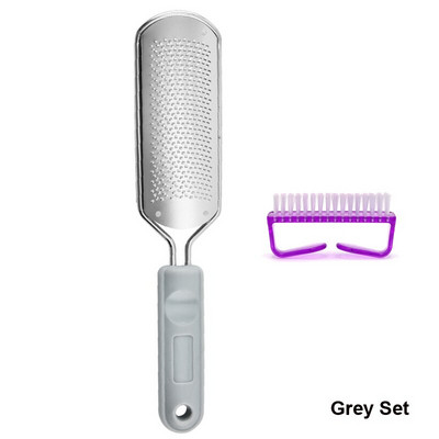 Pedikura Alati za njegu stopala Turpija za stopala Rašpice za žuljeve Setovi za uklanjanje kože mrtvih stopala Od nehrđajućeg čelika, profesionalni, bez četke