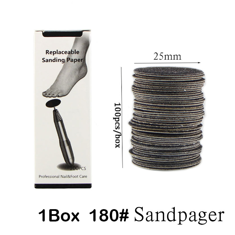 Alat za pedikuru Zamjenjivi brusni papir Električna turpija za stopala Uklanjanje zanoktica Dodaci Tvrda mrtva koža Uklanjanje žuljeva Disk