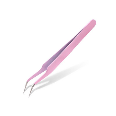 Pinceta za nokte u boji slatkiša Naljepnice sa kamenčićima Alat za branje Ravna kuka Berač za uklanjanje mrtve kože Šminka Alati za uređenje noktiju